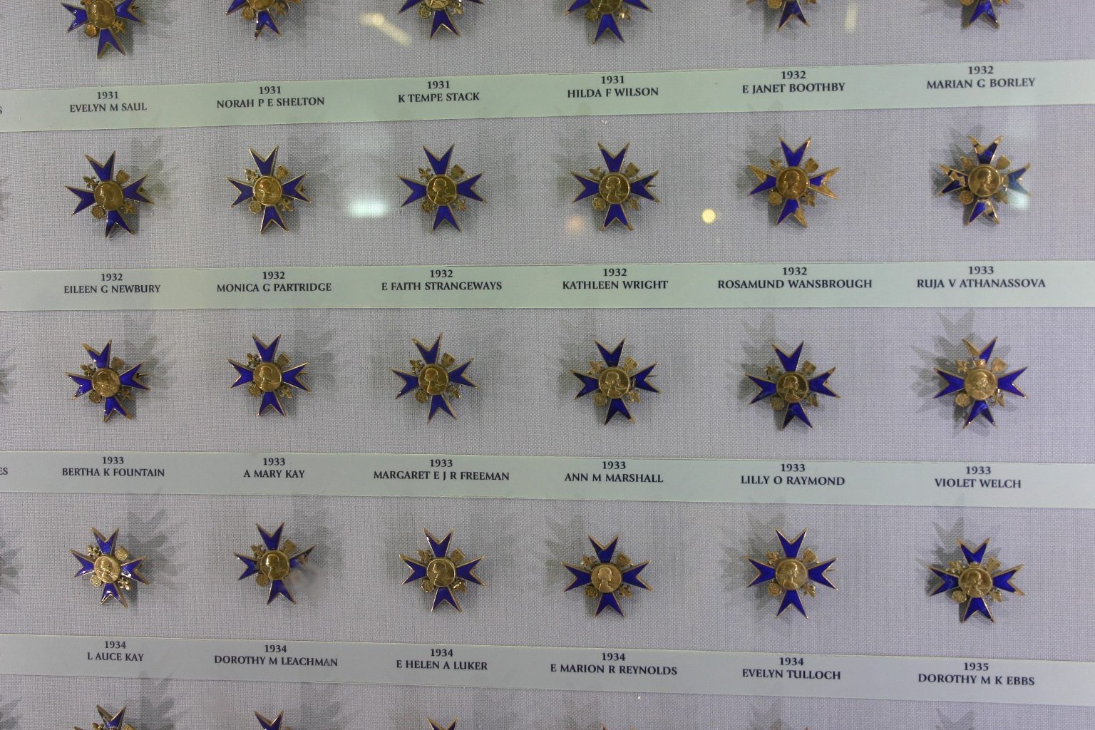 The Nigtingale Badges, St Thomas', London - 03.JPG